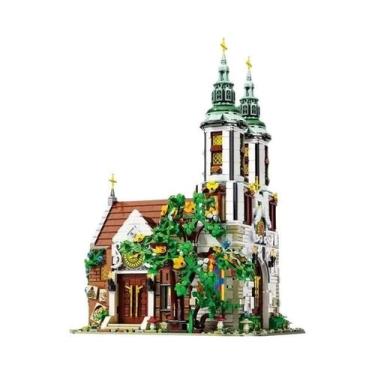 Imagem de Blocos De Construção Da Igreja De São André Da Europa Medieval Série S