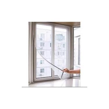 Imagem de Tela Mosquiteiro Magnética para Janela, 150 x 180 cm, Removível, Proteção Completa Contra Insetos, Instalação Sem Esforço,Fácil Remoção e Reposição, Alta Durabilidade e Resistência.