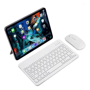 Imagem de Teclado Bluetooth + Mouse Bluetooth P Tablet Samsung A9 Plus - Zabom