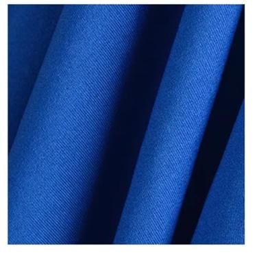 Imagem de Saia de mesa plissada branca, cortinas para cenário de casamento, toalhas de mesa para aniversário, banquete, palco, saia de seda, evento, festa, azul, 20 cm x 300 cm