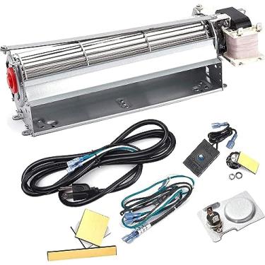 Imagem de Criditpid Kit de ventilador de ventilador de lareira 910-331/P para fogão a gás Regency, inserção a gás Regency, lareira a gás propano Regency, kit de ventilador de reposição para lareira a gás