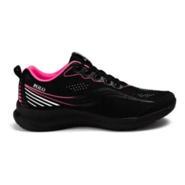 Imagem de Tênis Feminino Running Academia Caminhada Confortavel Macio (Preto, BR, Adulto, Numérico, 38)
