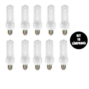 Imagem de Lampada Fluorescente 220v 10 Uni 15w Branco Frio Iluminaçao