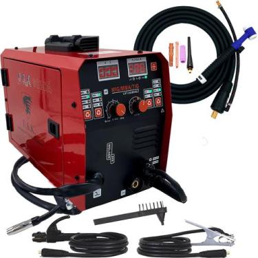 Imagem de Maquina De Solda Inversora Mig 250 Bivolt Multiprocesso 110/220v + Toc