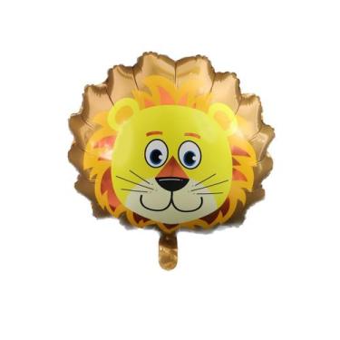 Imagem de Kit Balão Animais Com 6 Bexigas Látex - PartiuFesta, LEAO