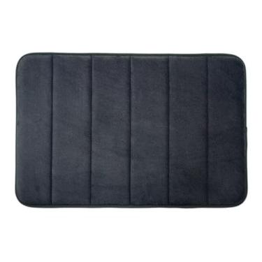 Imagem de Tapete Antiderrapante Soft – Macio, Absorvente, Lavável e de Secagem Rápida para Conforto e Segurança (Cinza)