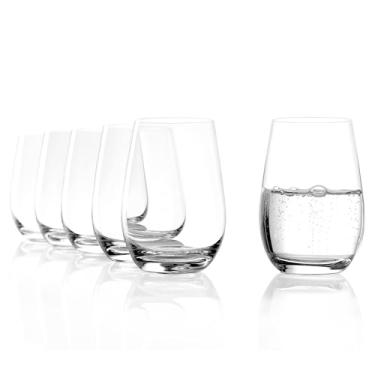 Imagem de Stölzle Lausitz Copos de Água Event Jogo 6 Unid., 465 ml – Copos Multiuso para Água, Suco & Coquetéis – Cristal Premium – Seguros para Lava-Louças & Resistentes a Impactos, Produzidos na Alemanha