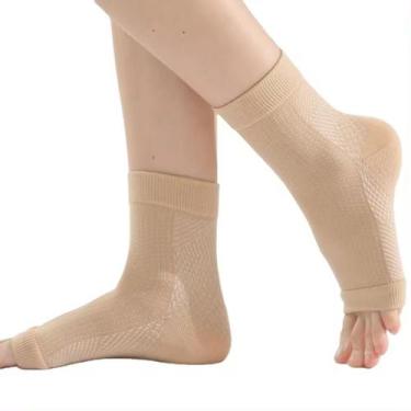 Imagem de Meia de Compressão Sem Ponteira Estabilizadora do Tornozelo Anti-Fadig
