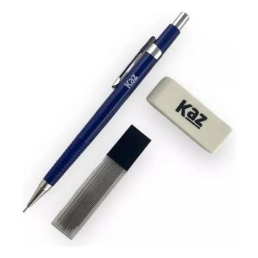 Imagem de Lapiseira Técnica 0.7Mm +12 Minas Grafite +1 Borracha Branca