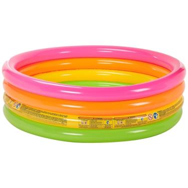 Imagem de Piscina infantil Inflável Por do Sol 168x46cm 780 Litros - 56441 - INTEX