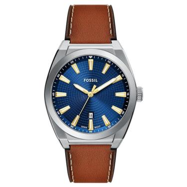 Imagem de Relógio Fossil Masculino Everett Prata - FS6115/0AN Relógio Fossil Masculino Everett - FS6115/0AN-Masculino