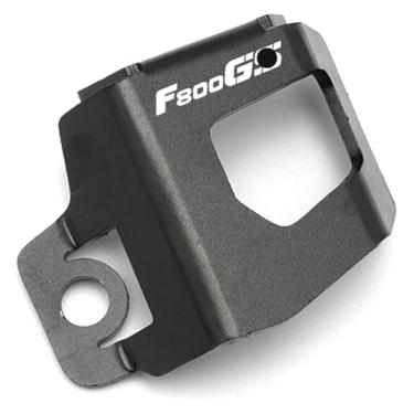 Imagem de Acessórios de motocicleta Tampa do tanque de combustível do freio traseiro Capa protetora compatível com F800GS F700GS F800 F700 F 800 700 GS 2013-2018 (F800gs Preto)