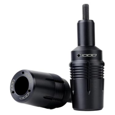 Imagem de BYYINGSUS Compatível com Z1000 Z900 Z650 N 650 2024 Acessórios de proteção contra quedas de quadro de motocicleta (1 par Z1000)