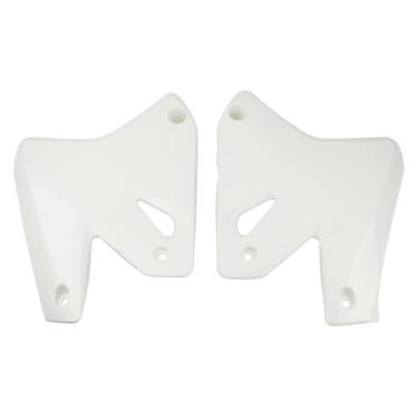 Imagem de BYYINGSUS Compatível com DRZ400 DRZ400S DRZ400E Capa decorativa de tanque de combustível de motocicleta acessórios de carenagem de motocicleta (marfim)