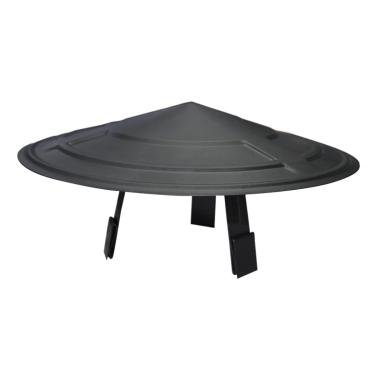 Imagem de Chapeu Chines para Chamine 110Mm Preto 