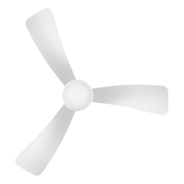 Imagem de Ventilador Teto C/ Led E Controle 3 Pas Branco Silence Elgin