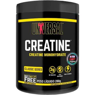 Imagem de Creatina universal 200g Original com selo CRN