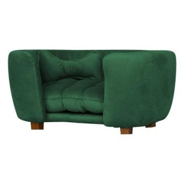 Imagem de Poltrona Cama Pet Baby Hanna Estofada Tecido Veludo - Las Patitas, Ver