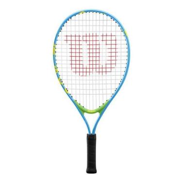 Imagem de Raquete De Tênis Infantil Wilson Us Open 21 Azul E Verde