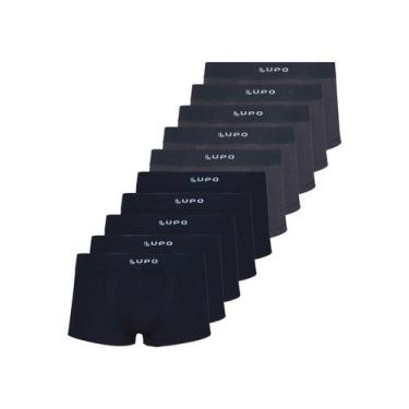 Imagem de Kit com 10 Cuecas Sunga Lupo 656-001 Colorido, M