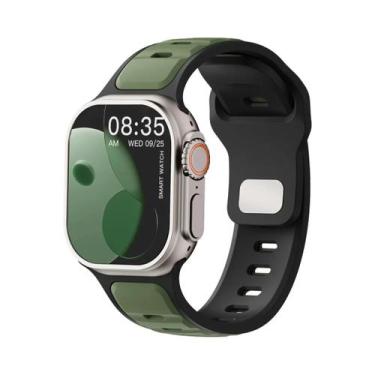 Imagem de Pulseira De Silicone Para Apple Watch Series 11 10 9 8 7 6 5 4 SE3 Ult