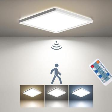 Imagem de Luz de teto BLNAN Sensor de movimento regulável 18W 1800LM 23cm