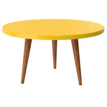 Imagem de Mesa De Centro Leggs Bellagio 67cm Amarela
