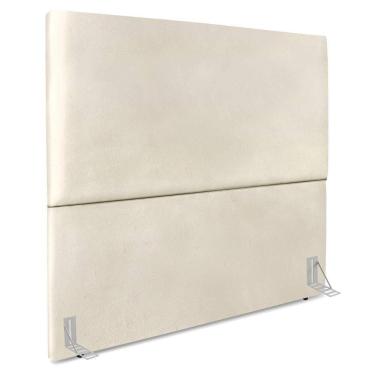 Imagem de Cabeceira Queen 160 Cm Com Frame Luna Corino Artte Bege