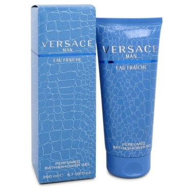 Imagem de Perfume Masculino Versace 200 Ml Eau Fraiche Gel De Banho