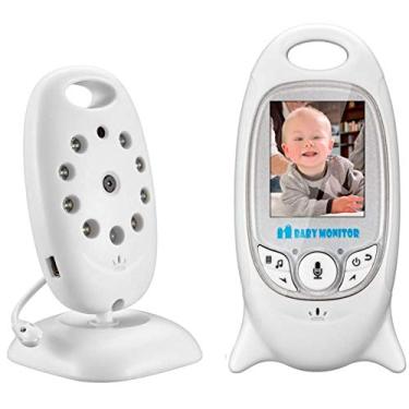 Imagem de Babá Eletronica Câmera Sem Fio Visão Noturna Lcd Digital 2p