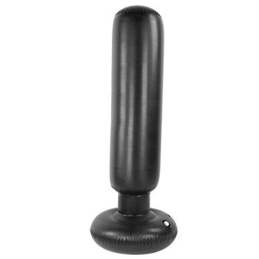 Imagem de Cryfokt Saco de Pancadas Inflável de Fitness de 160 CM para Treinamento e Fitness de Taekwondo, Suporte de Boxe Em PVC para Adultos e Crianças, Saco de Pancadas de Boxe para Uso Interno e Externo