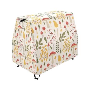 Imagem de Qilmy Colorful Mushroom Kids Water Table Cover, Duty Waterproof Patio Table Covers for Outdoor Toddler Splash Tables, UV Resistant & Dustproof Play Table Protector, Cover Only