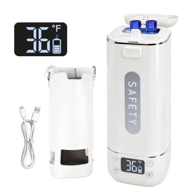 Imagem de Estojo de viagem recarregável para refrigerador de insulina branca