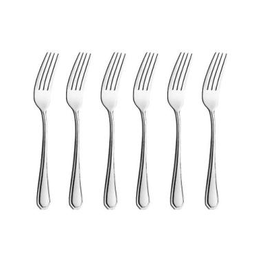 Imagem de Conjunto 6 Garfos de Sobremesa Aço Inox Domni
