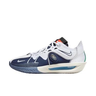 Imagem de Nike Tênis de basquete G.T. Cut 3 ASW (FZ4645-100, branco/prata metálico/vela/azul marinho) tamanho 42