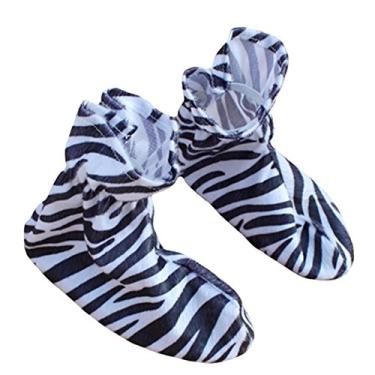 Imagem de Vestido de festa com estampa de animais para crianças (zebra)