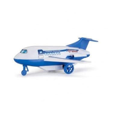Imagem de Aviao Pullback - Puxa e Solta - 15cm - Brinquedo Infantil de Plastico - Educativo e Divertido