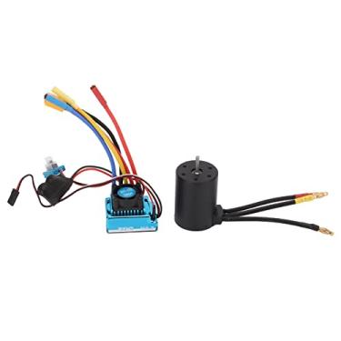 Imagem de Kit de motor sem escova Ainoli 3650 3100KV 120A ESC à prova d'água XT60 Plug Tipo RC Upgrade Combo para carro 1/10 1/8 RC