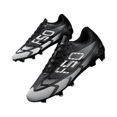 Imagem de Chuteiras De Futebol Unissex Cano Baixo Antiderrapantes Resistentes Ao