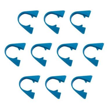 Imagem de Kit Topfusion Com 20 Peças - Suporte Fixo Azul Ppr Para Ar Comprimido 