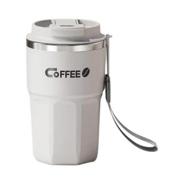 Imagem de Caneca De Café De Aço Inoxidável Com Dupla Camada Isolada, Térmica, À 