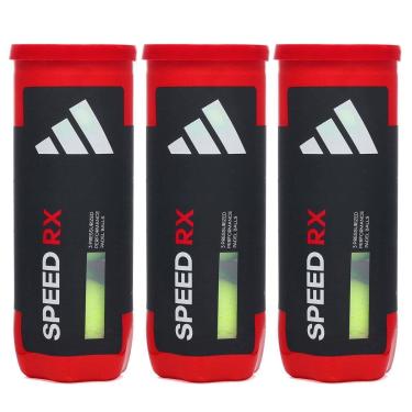 Imagem de Bola de Padel Adidas Speed RX Pack com 3 Tubos-Unissex