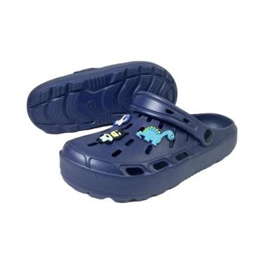 Imagem de Chinelos De Plataforma EVA Casuais Masculinos Antiderrapantes Para Pra