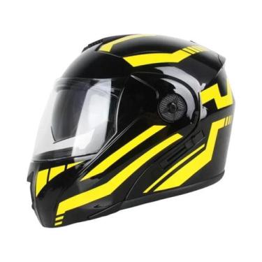 Imagem de Capacete De Motocicleta Unissex De Rosto Inteiro 2024, Capacete Modula