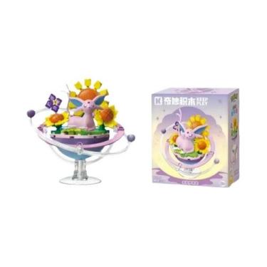 Imagem de Blocos De Montar DIY Da Série Eevee Family Planet Pokemon, Brinquedo P