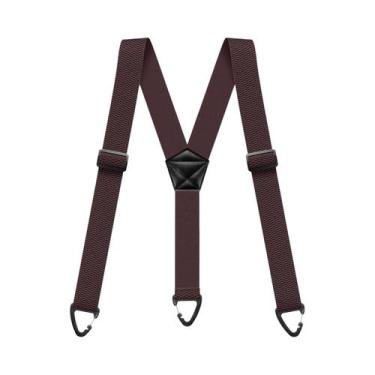 Imagem de Suspensórios De Trabalho Masculinos Reforçados Com Costura Oculta Em Y