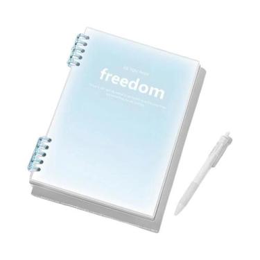 Imagem de Caderno A5 Destacável De Folhas Soltas Para Estudantes Universitários,