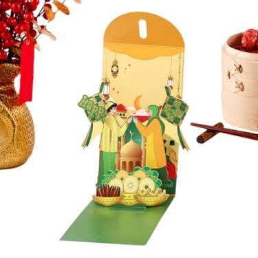 Imagem de Envelopes vermelhos - Bolso de dinheiro longo multifuncional, pacote vermelho para festival de primavera - para cartão de felicitações, casamento, Natal, aniversário, casamento, homens, mulheres