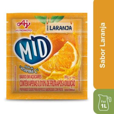 Imagem de Refresco Em Pó Mid Sabor Laranja 20G - AJINOMOTO