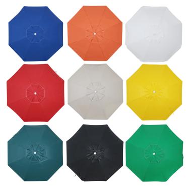 Imagem de Guarda-sol em Bagum e Haste de Aluminio 1,80m Cores Sortidas Bel